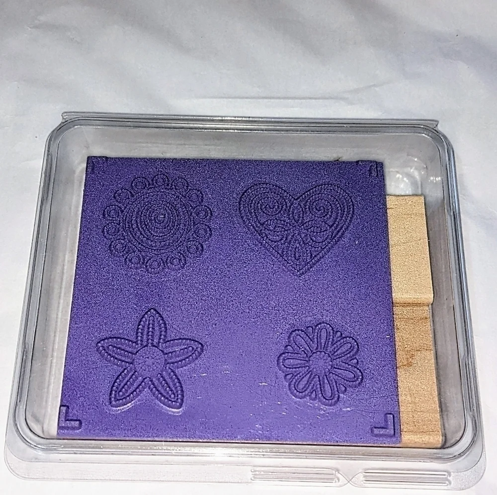 Stampin' Up Polka Dot Punches Complete Set of 4 Unmounted NIB